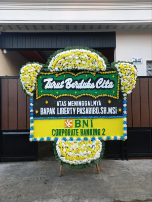 Papan Bunga Duka di Blanakan