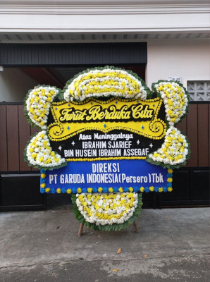 Papan Bunga Duka di Blanakan