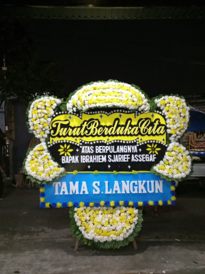 Papan Bunga Duka di Blanakan