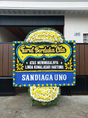 Papan Bunga Duka di Blanakan