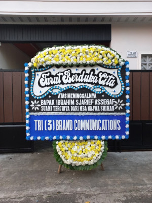 Papan Bunga Duka di Blanakan